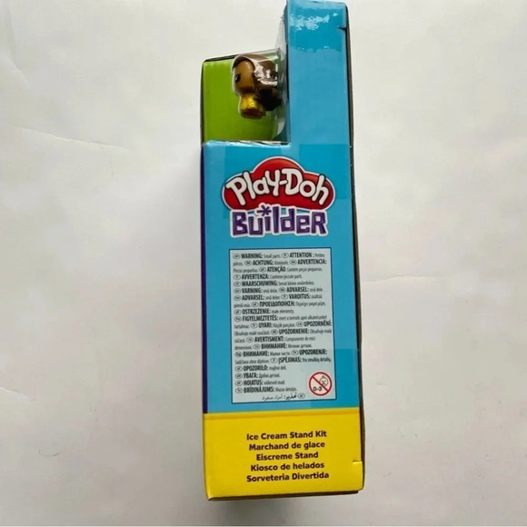 New Play-Doh Builder Ice Cream Stand Building Kit ages 5+ SEALED! Play Dough - Picture 10 of 11